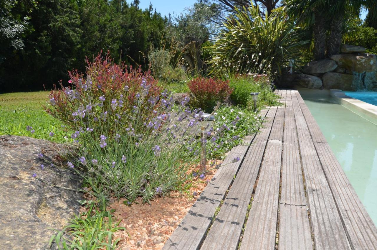 Mas De La Butte Blanche Bed & Breakfast Orgon Bagian luar foto